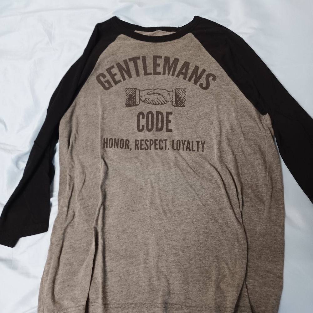 Gentlemans T Shirt 3/4 sleeve